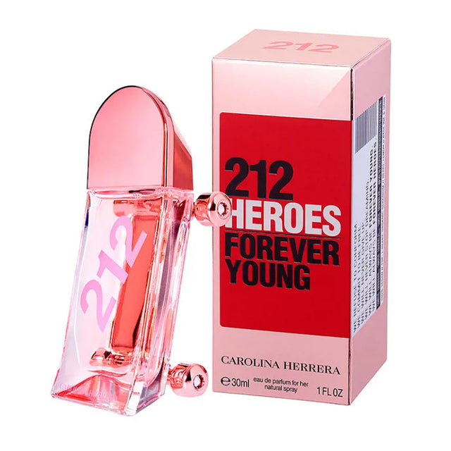 Carolina Herrera 212 Heroes For Her Eau De Perfume Spray 30ml - Nutra Best Bulgaria