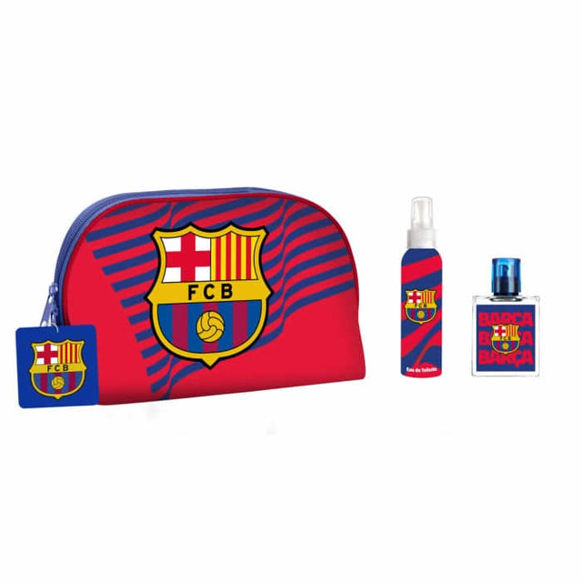 Fc Barcelona Eau De Toilette Spray 50ml Set 3 Pieces - Nutra Best Bulgaria