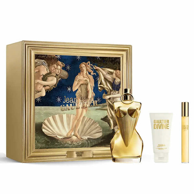 Jean Paul Gaultier Divine Eau De Perfume Spray 100ml Set 3 Pieces - Nutra Best Bulgaria