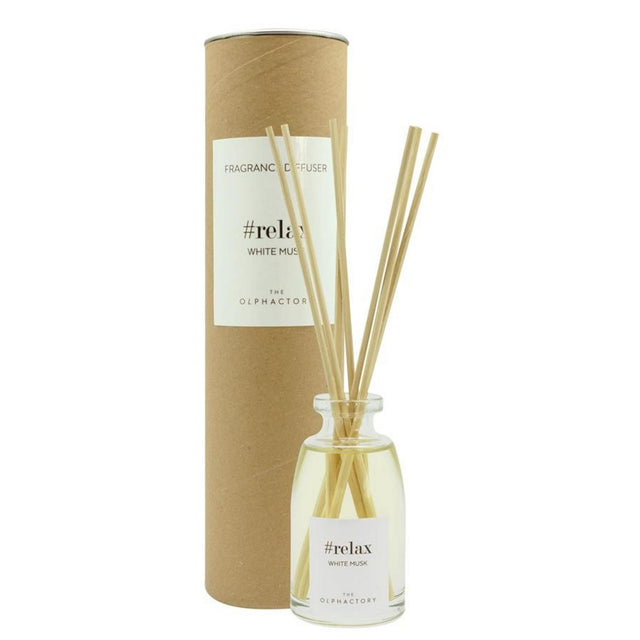 The Olphactory, Relax White Musk, Ароматни пръчици, Ароматизатор с пръчици, 100 мл