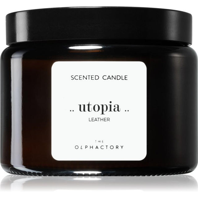 The Olphactory, Utopia Leather, Leather, Ароматизирана свещ, 360 г