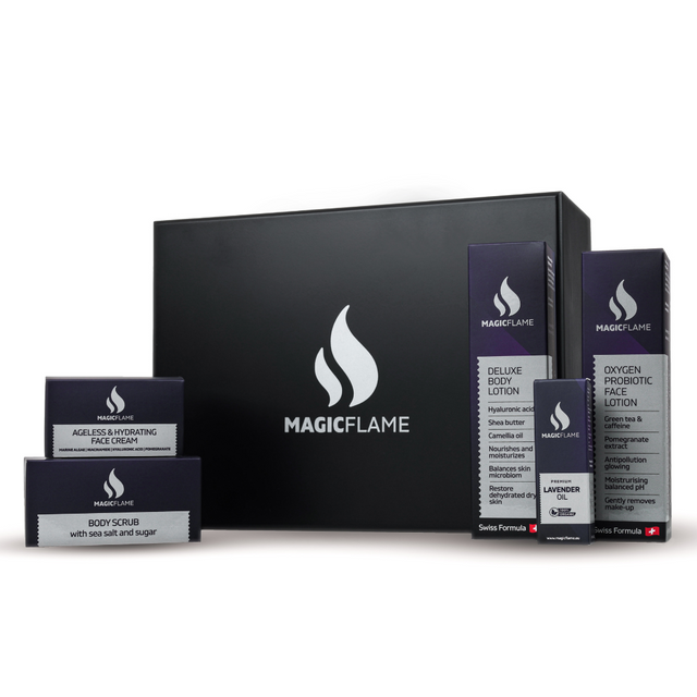 Луксозен, швейцарски козметичен комплект MagicFlame - Nutra Best Bulgaria