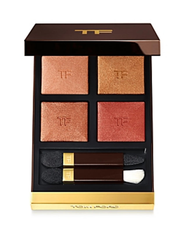 Tom Ford, Eye Color Quad, Палитра за сенки за очи, 41, Peach Dawn, 4 нюанса, 6 г