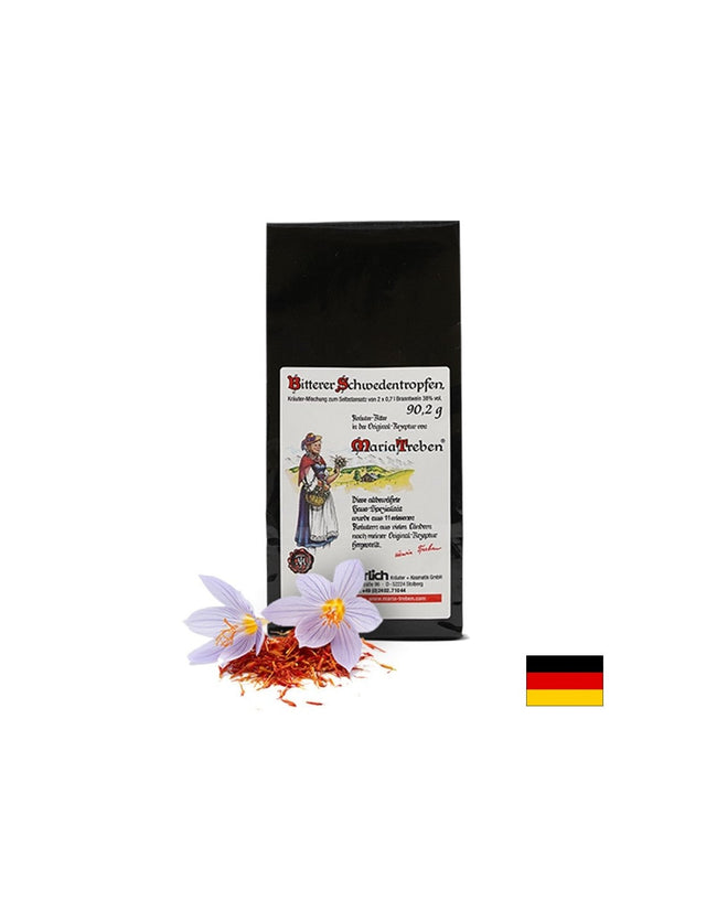 Сухи билки за шведска горчивка Мария Требен® - Здраве за стомаха, черния дроб и жлъчния мехур, 90.2 g Maria Treben  Maria Treben - Nutra Best Bulgaria