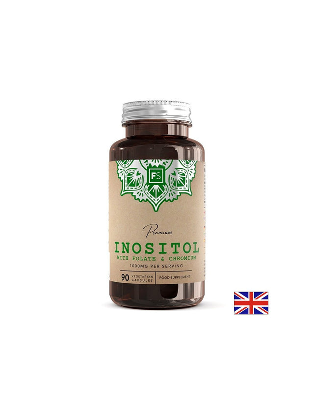 Хормонален дисбаланс - Инозитол, фолиева киселина и хром, 90 капсули  Focus Supplements - Nutra Best Bulgaria