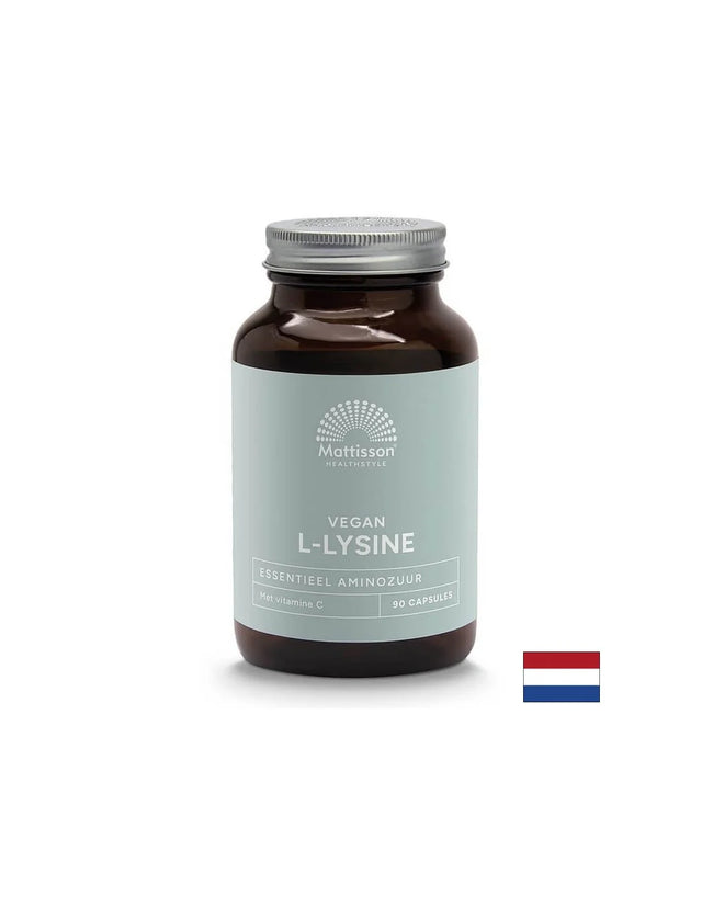 Херпес симплекс, кости и стави - Л-Лизин + Витамин С, 90 капсули Mattisson Healthstyle - Nutra Best