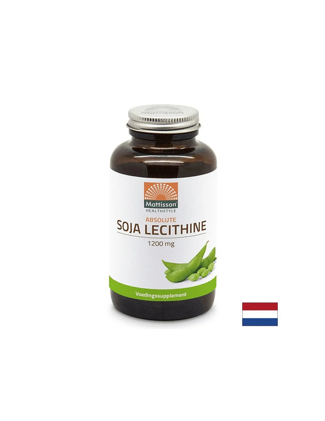 Черен дроб и висок холестерол - Соев лецитин, 90 капсули Mattisson Healthstyle - Nutra Best