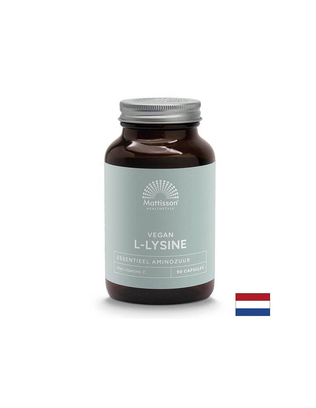 Херпес симплекс, кости и стави - Л-Лизин + Витамин С, 90 капсули Mattisson Healthstyle  Mattisson Healthstyle - Nutra Best Bulgaria