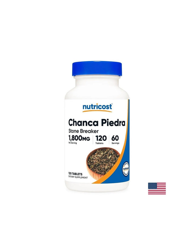 Черен дроб и бъбреци - Чанка Пиедра 900 mg, 120 таблетки Nutricost  Nutricost - Nutra Best Bulgaria