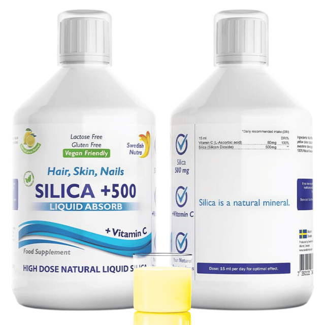 Natural Silica+ /500 ml, 33 ДОЗИ/ Swedish Nutra - Nutra Best Bulgaria