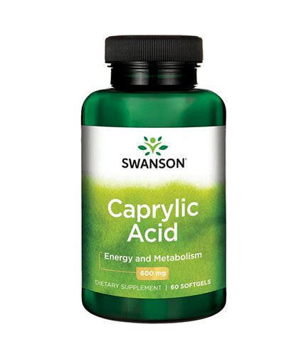 Caprylic Acid 600 mg - 60 Гел капсули - Nutra Best Bulgaria