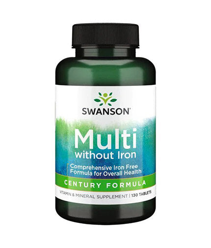 Century Formula Multivitamin without Iron - 130 Таблетки - Nutra Best Bulgaria