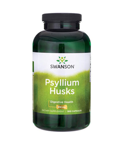 Psyllium Husks 610 mg - 300 капсули - Nutra Best Bulgaria