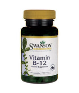 Vitamin B-12 500 mcg - 100 капсули - Nutra Best