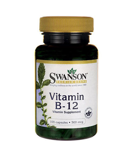 Vitamin B-12 500 mcg - 100 капсули - Nutra Best