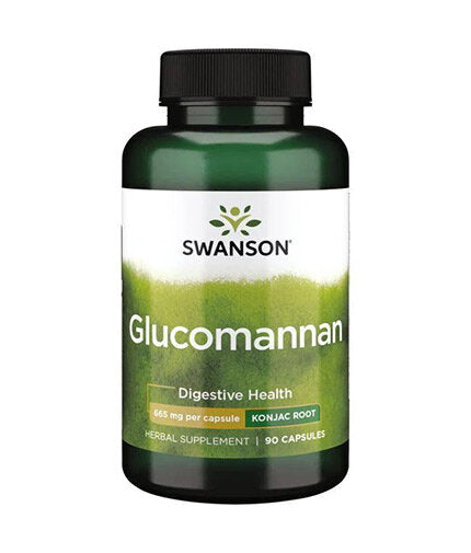 Glucomannan / Konjac Root 665 mg - 90 капсули  Swanson - Nutra Best Bulgaria