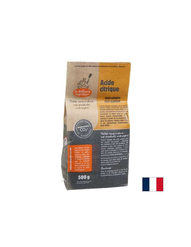 Лимонена киселина (минимум 99%) – Срещу котлен камък и ръжда, 500 g  Écodis - Nutra Best Bulgaria