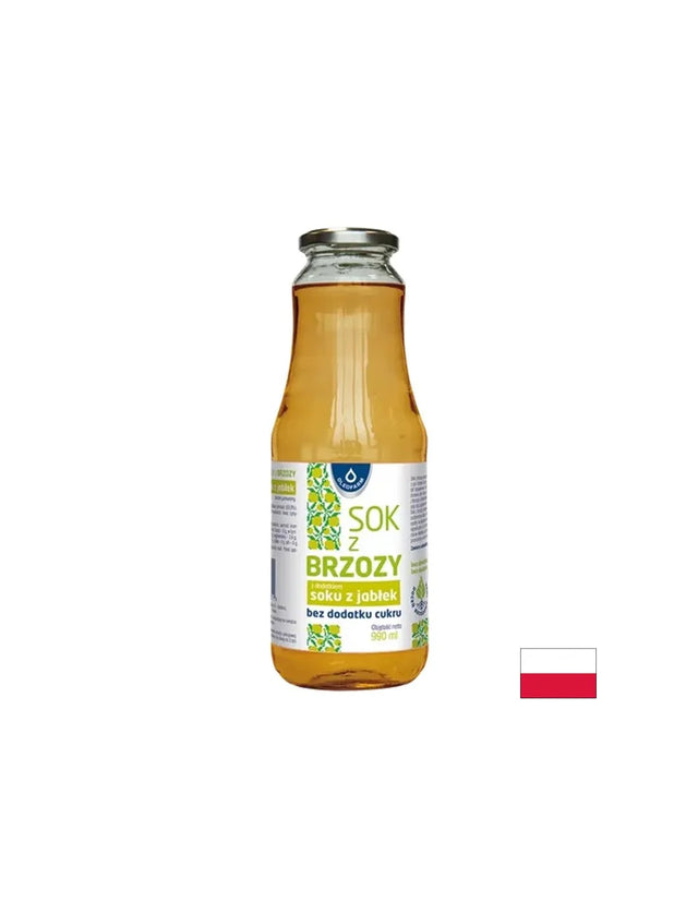 Сок от бреза + Ябълка – Хидратация, 990 ml  Oleofarm - Nutra Best Bulgaria