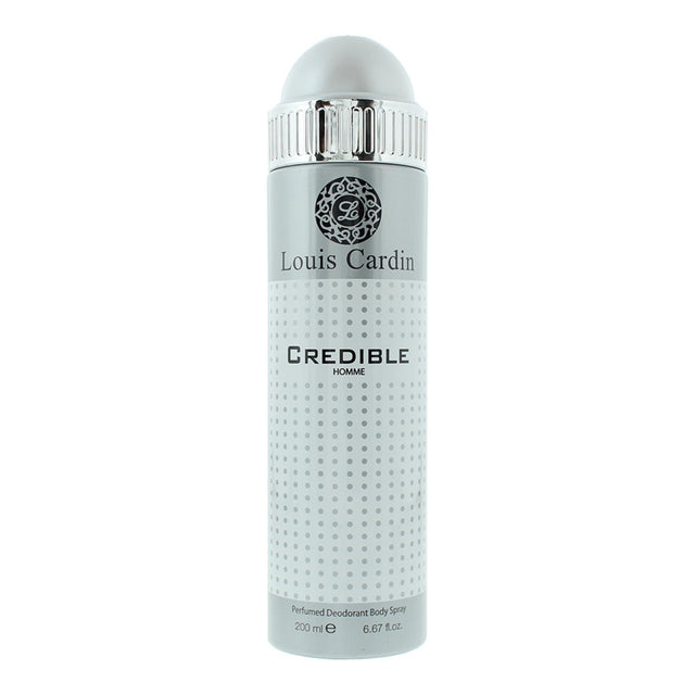 Louis Cardin, Credible Homme, Дезодорант спрей, За мъже, 200 мл