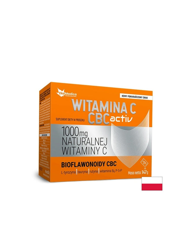 Имунитет - Витамин С Aктив, 1000 mg х 21 сашета  Ekamedica - Nutra Best Bulgaria
