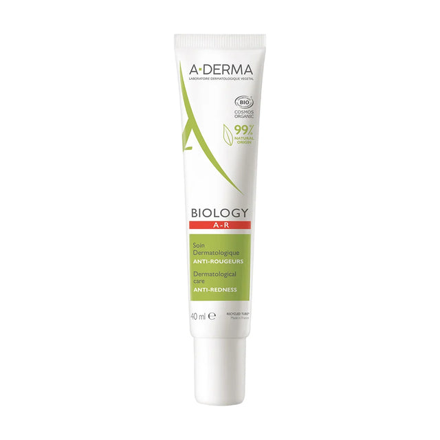 A-Derma, Biology, Anti-Redness, Local Treatment Cream, For Face, 40 ml  A-Derma - Nutra Best Bulgaria