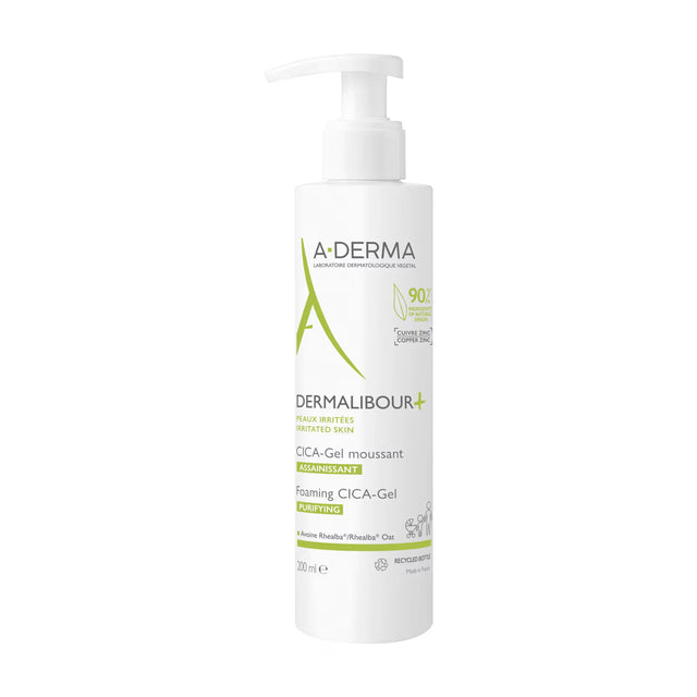 A-Derma - Dermalibour+ Foaming CICA-Gel - 200ml  A-Derma - Nutra Best Bulgaria