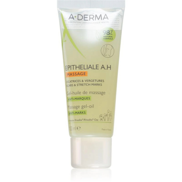 A-Derma, Epitheliale A.H, Anti-Marks, Massage Oil, 100 ml  A-Derma - Nutra Best Bulgaria