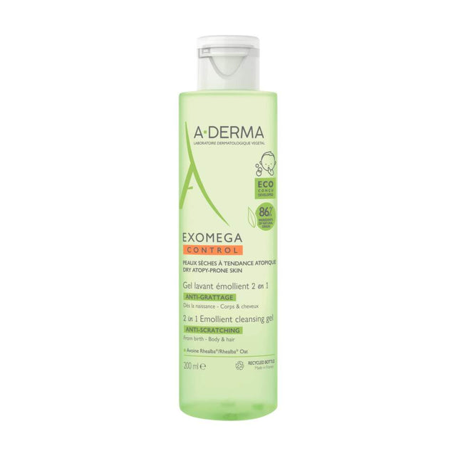 A-Derma - Exomega Control - 200ml  A-Derma - Nutra Best Bulgaria