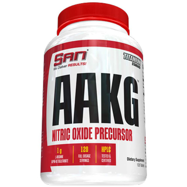 AAKG 1000 mg - 120 Таблетки  SAN - Nutra Best Bulgaria