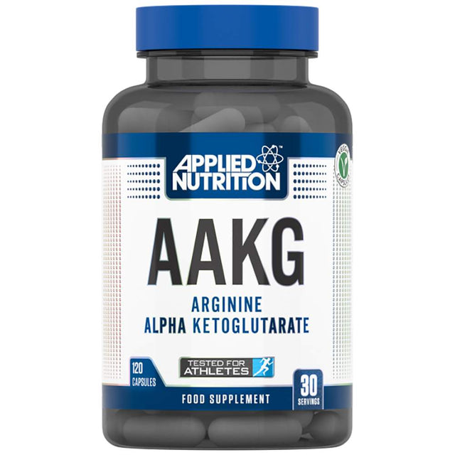 AAKG - Arginine Aplha Ketoglutarate - 120 капсули  Applied Nutrition - Nutra Best Bulgaria