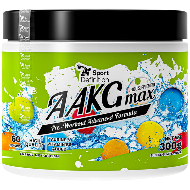 AAKG MAX - 300 грама  Sport Definition - Nutra Best Bulgaria