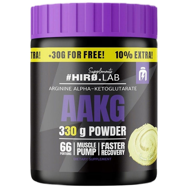 AAKG Powder | Arginine Alpha-Ketoglutarate - 330 грама  Hero.Lab - Nutra Best Bulgaria