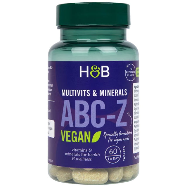 ABC to Z | Vegan Multivitamins - 60 Таблетки  Holland and Barrett - Nutra Best Bulgaria