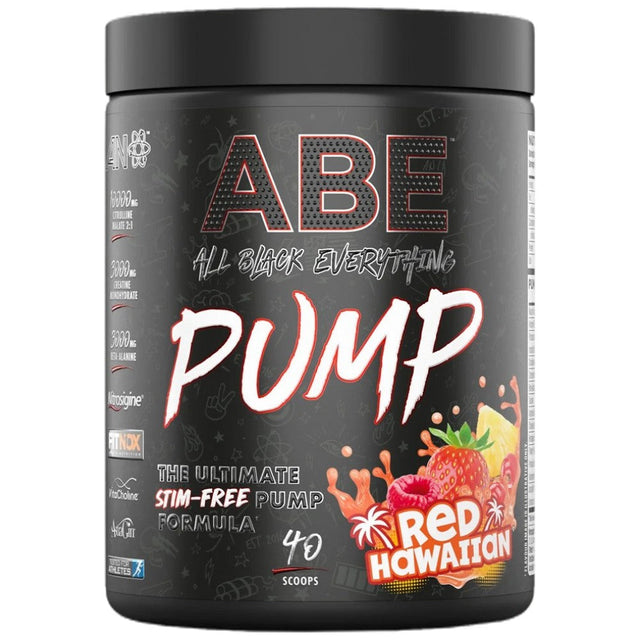 ABE - All Black Everything | Pump Stim Free - 500 грама  Applied Nutrition - Nutra Best Bulgaria