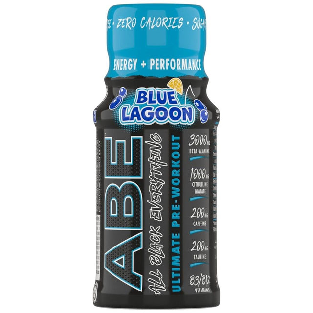ABE Shot | All Black Everything Pre-Workout - 60 мл  Applied Nutrition - Nutra Best Bulgaria