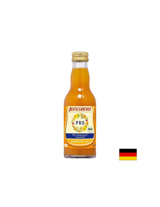 Плодов шот с морски зърнастец ACE, БИО, 200 ml  Beutelsbacher - Nutra Best Bulgaria