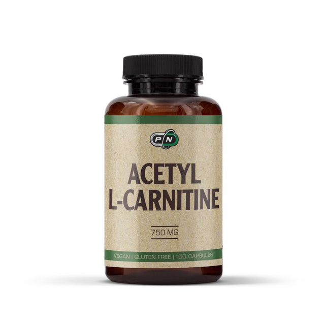 ACETYL L-CARNITINE 750 mg - 100 vegan capsules  Pure Nutrition - Nutra Best Bulgaria