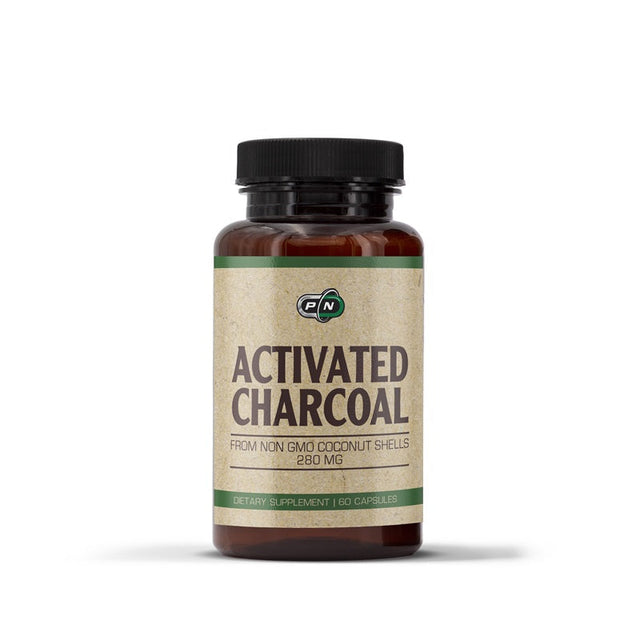 ACTIVATED CHARCOAL - 90 veg capsules - Nutra Best Bulgaria