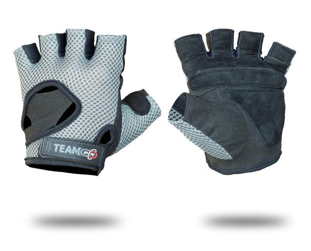 Мъжки ръкавици за фитнес ADVANCED - Сиво & Черно  Pure Nutrition - Nutra Best Bulgaria