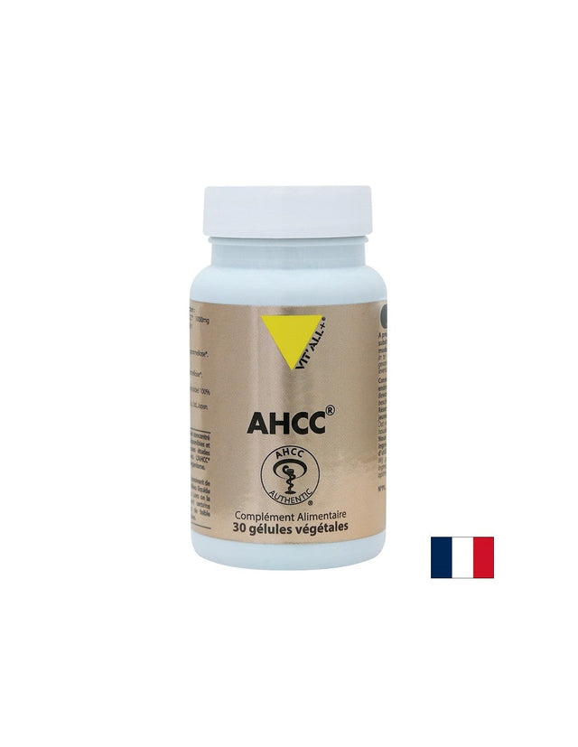 Имунитет - AHCC® Активен Хемицелулозен компонент, 500 mg x 30 капсули  Vit'all Plus - Nutra Best Bulgaria