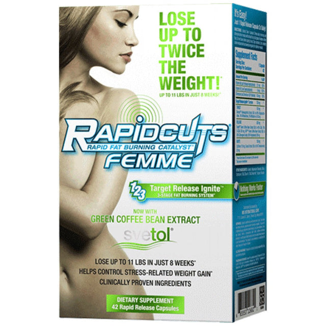RapidCuts Femme 42 капсули - Nutra Best Bulgaria