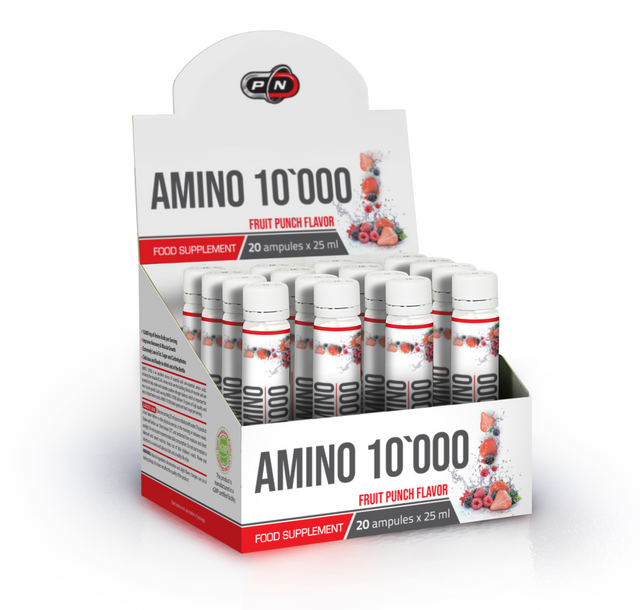 AMINO 10 000 - FRUIT PUNCH - 25 ml  Pure Nutrition - Nutra Best Bulgaria