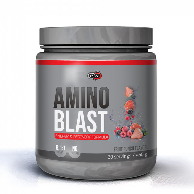 AMINO BLAST - FRUIT PUNCH - 450 Г  Pure Nutrition - Nutra Best Bulgaria