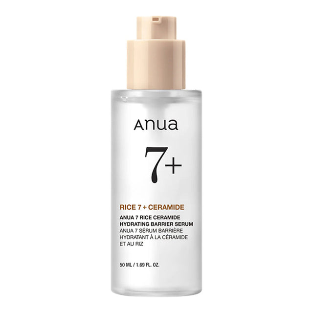 ANUA Rice Ceramide 7 Hydrating Barrier Serum 50 ml  Anua - Nutra Best Bulgaria