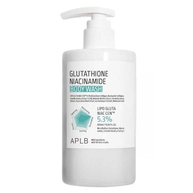 APLB - Glutathione Niacinamide Body Wash, 300ml - Nutra Best