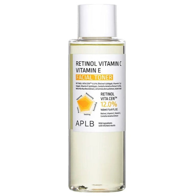 APLB - Retinol Vitamin C Vitamin E Facial Toner, 160ml - Nutra Best