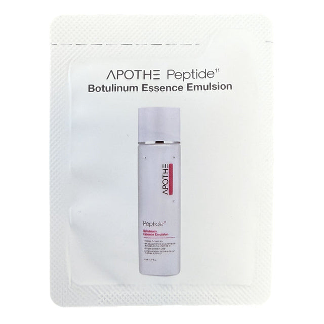 APOTHE SAMPLE Peptide 11 Botulinum Essence Emulsion Sample Pouch 2 ml  Apothe - Nutra Best Bulgaria