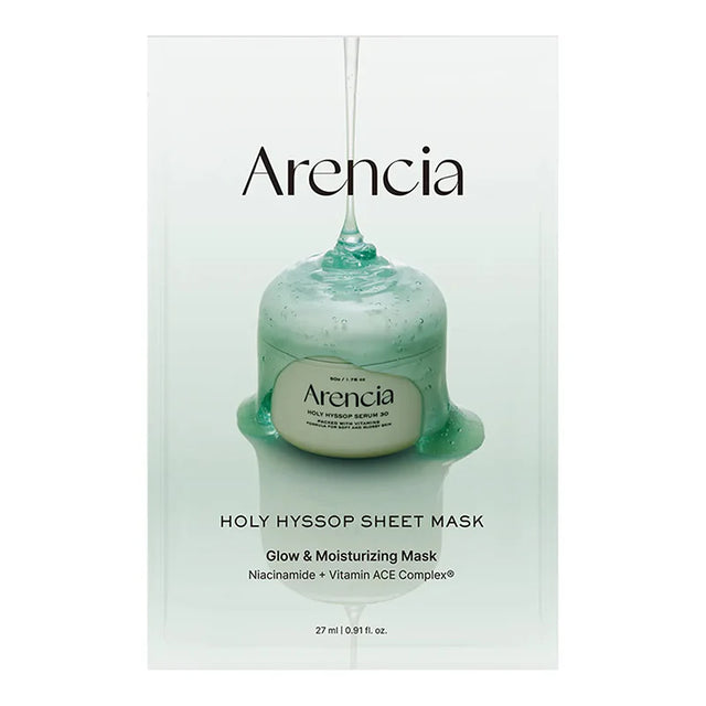ARENCIA Holy Hyssop Sheet Mask