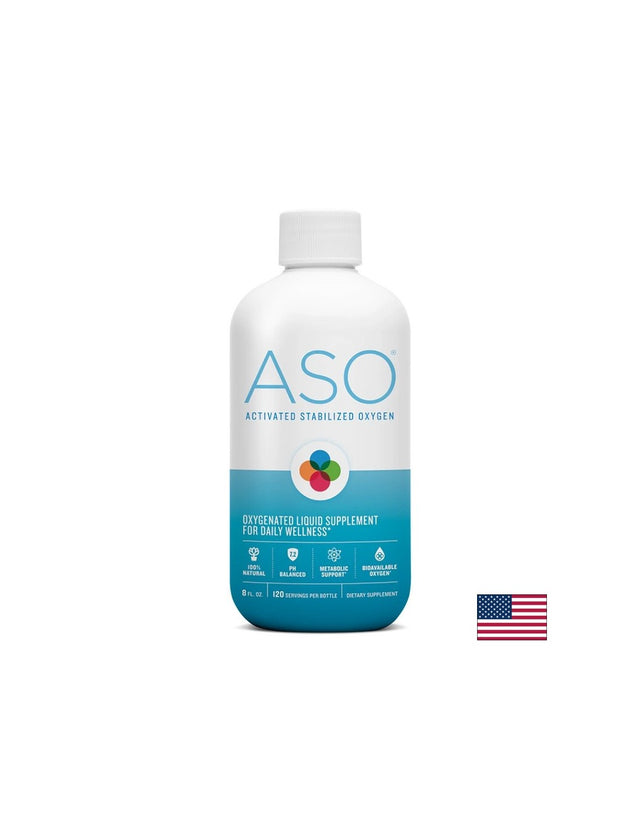 Обогатена с кислород вода ASO®, 480 ml  Oxigenesis - Nutra Best Bulgaria