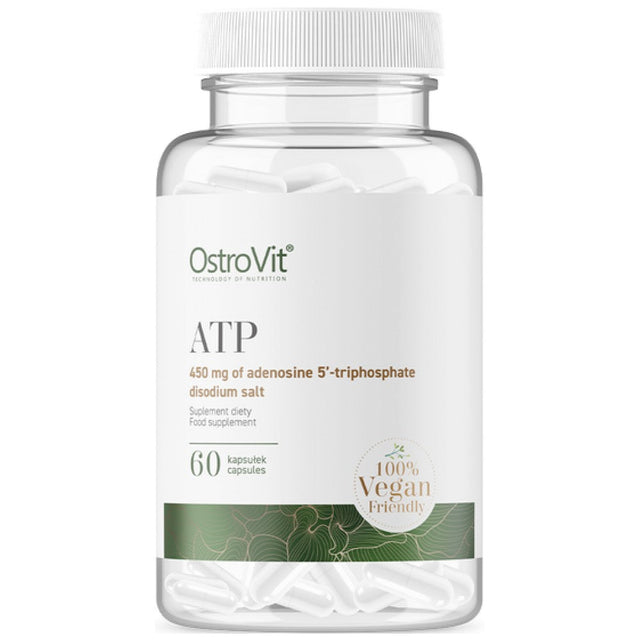 ATP 450 mg | Vege 60 капсули - Nutra Best